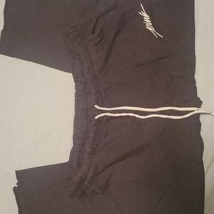 Women's Pink Capri sweatpants, size Large